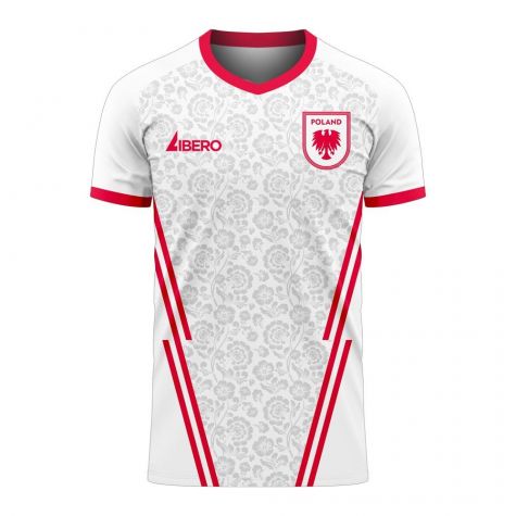 Poland 2024-2025 Home Concept Football Kit (Libero) (Your Name)