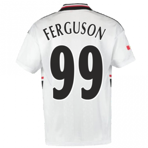 1999 Manchester United Away Football Shirt (FERGUSON 99)