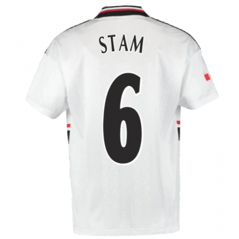 1999 Manchester United Away Football Shirt (Stam 6)