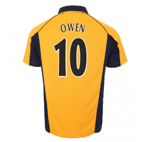 2000-2001 Liverpool Away Retro Shirt (Owen 10)