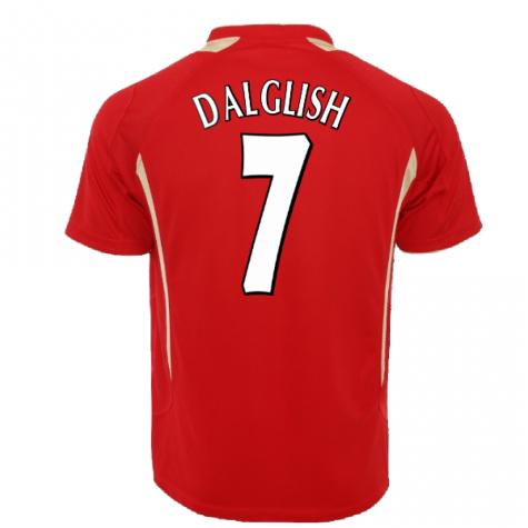 2005-2006 Liverpool Home CL Retro Shirt (DALGLISH 7)