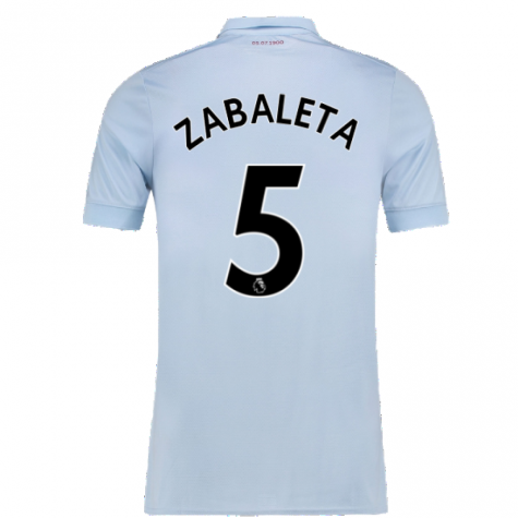 2017-2018 West Ham Third Shirt (Zabaleta 5)