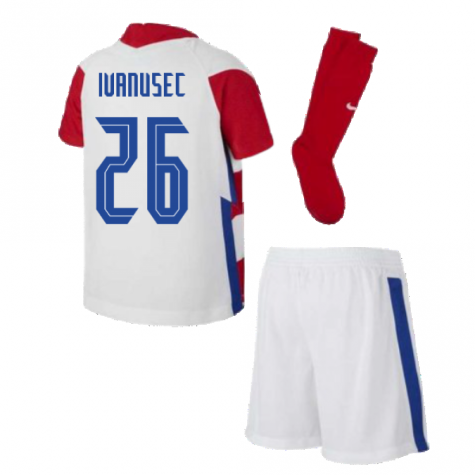 2020-2021 Croatia Home Mini Kit (IVANUSEC 26)