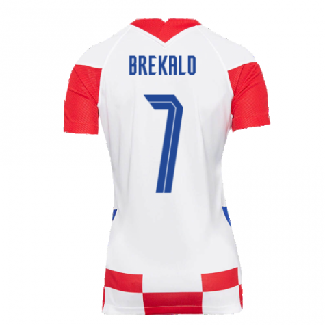 2020-2021 Croatia Womens Home Shirt (BREKALO 7)