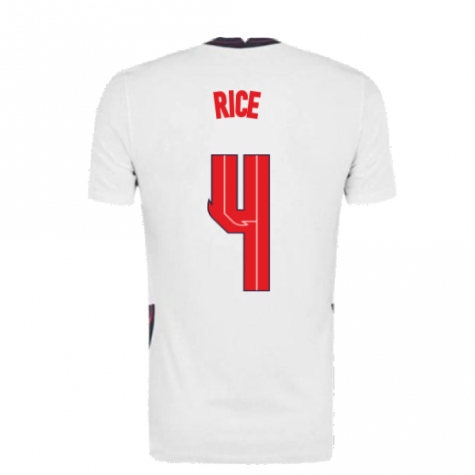 2020-2021 England Home Nike Football Shirt (Rice 4)