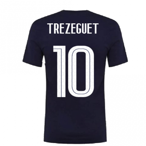 2020-2021 France Nike Ground Tee (Obsidian) (TREZEGUET 10)