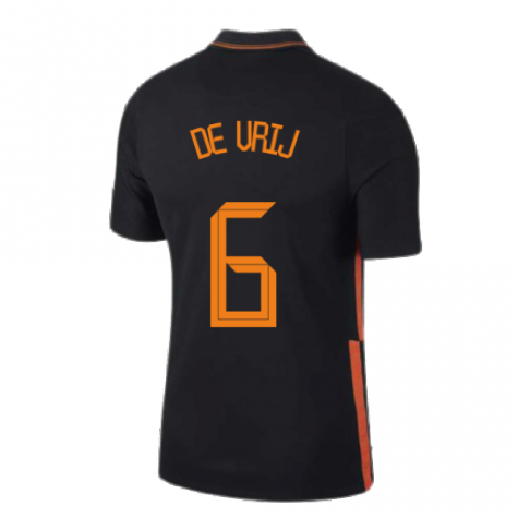 2020-2021 Holland Away Nike Football Shirt (DE VRIJ 6)