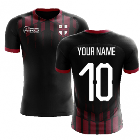 2024-2025 Milan Pre-Match Concept Football Shirt (Your Name)