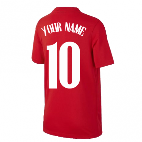 2020-2021 Poland Away Supporters Jersey (Kids) (Your Name)