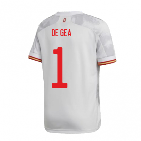 2020-2021 Spain Away Shirt (Kids) (DE GEA 1)