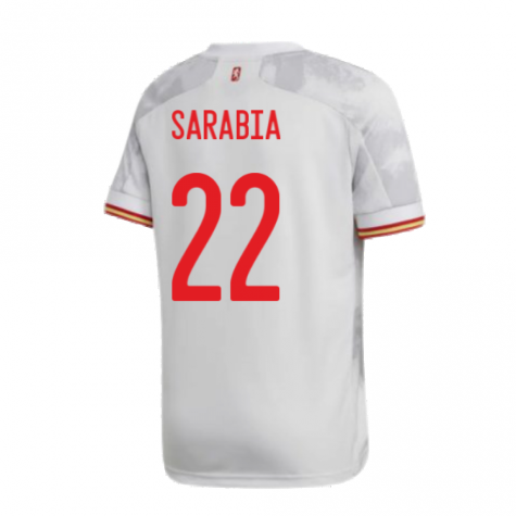 2020-2021 Spain Away Shirt (Kids) (SARABIA 22)