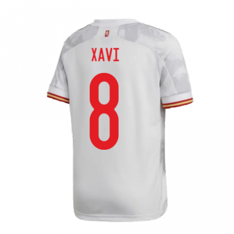 2020-2021 Spain Away Shirt (XAVI 8)