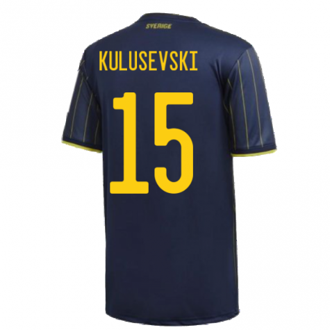 2020-2021 Sweden Away Shirt (Kids) (KULUSEVSKI 15)