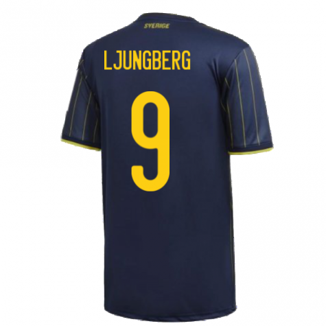 2020-2021 Sweden Away Shirt (Kids) (LJUNGBERG 9)