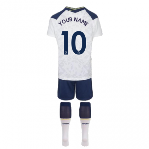 2020-2021 Tottenham Home Nike Little Boys Mini Kit (Your Name)