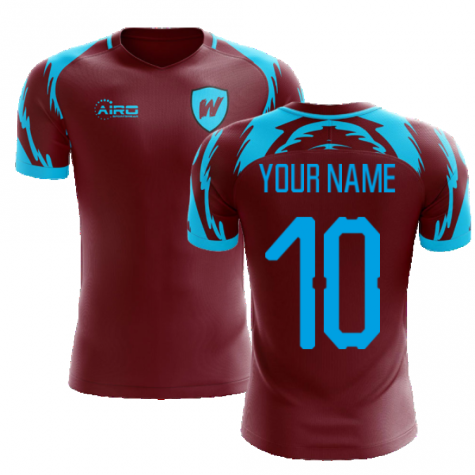 2025-2026 West Ham Home Concept Football Shirt (Your Name)