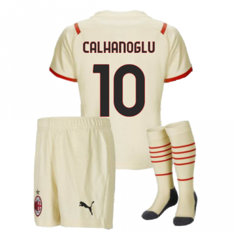 2021-2022 AC Milan Away Mini Kit (CALHANOGLU 10)