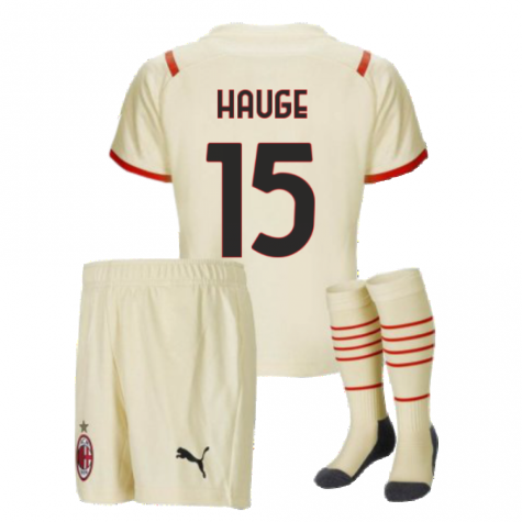 2021-2022 AC Milan Away Mini Kit (HAUGE 15)