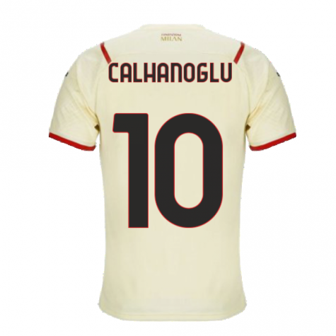 2021-2022 AC Milan Away Shirt (CALHANOGLU 10)