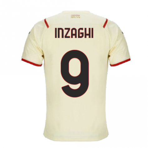 2021-2022 AC Milan Away Shirt (INZAGHI 9)