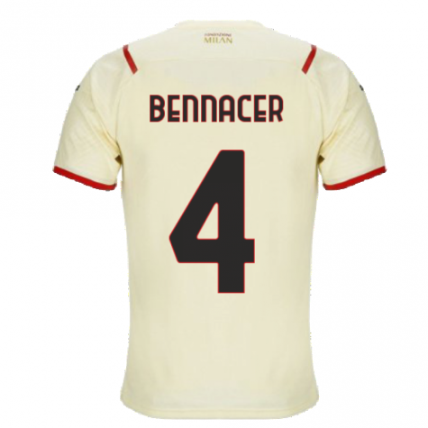 2021-2022 AC Milan Away Shirt (Kids) (BENNACER 4)