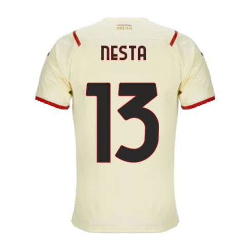 2021-2022 AC Milan Away Shirt (NESTA 13)