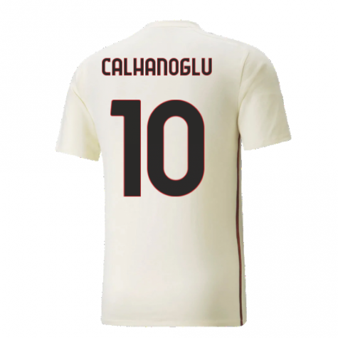 2021-2022 AC Milan Casuals Tee (Afterglow) (CALHANOGLU 10)