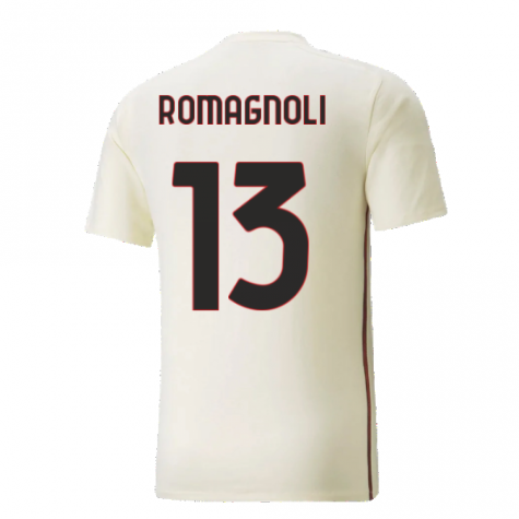 2021-2022 AC Milan Casuals Tee (Afterglow) (ROMAGNOLI 13)