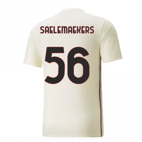 2021-2022 AC Milan Casuals Tee (Afterglow) (SAELEMAEKERS 56)