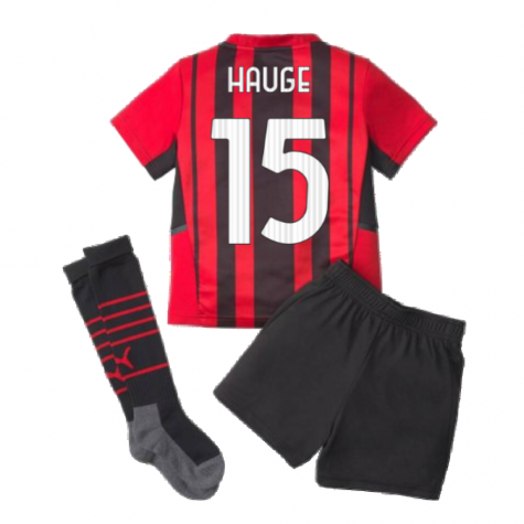 2021-2022 AC Milan Home Mini Kit (HAUGE 15)