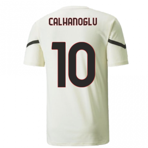 2021-2022 AC Milan Pre-Match Jersey (Afterglow) (CALHANOGLU 10)