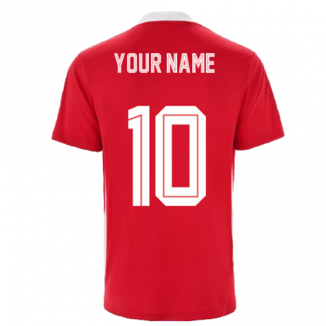 2021-2022 Ajax Training Jersey (Red) (Your Name)