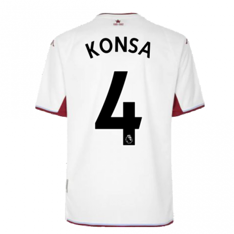 2021-2022 Aston Villa Away Shirt (KONSA 4)