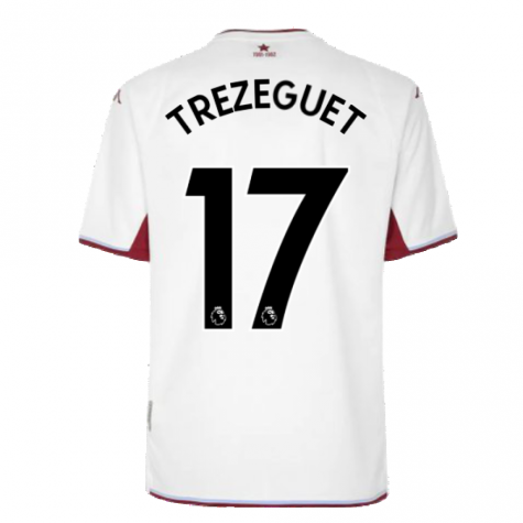 2021-2022 Aston Villa Away Shirt (TREZEGUET 17)