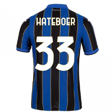 2021-2022 Atalanta Home Shirt (HATEBOER 33)