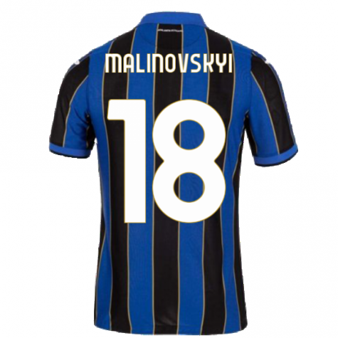 2021-2022 Atalanta Home Shirt (MALINOVSKYI 18)