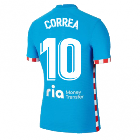 2021-2022 Atletico Madrid Vapor 3rd Shirt (CORREA 10)