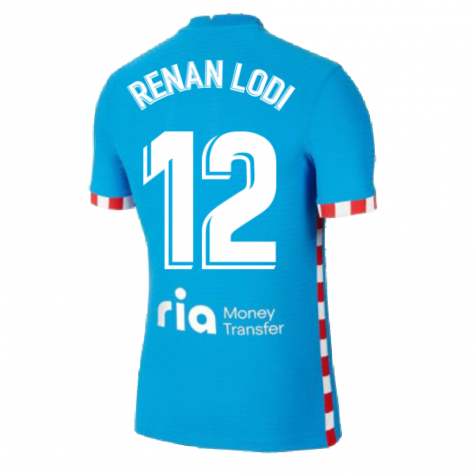 2021-2022 Atletico Madrid Vapor 3rd Shirt (RENAN LODI 12)