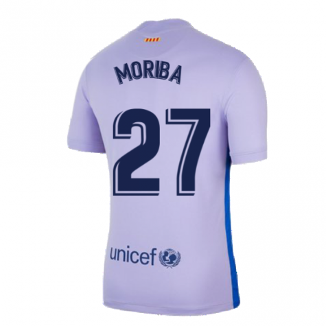 2021-2022 Barcelona Away Shirt (MORIBA 27)