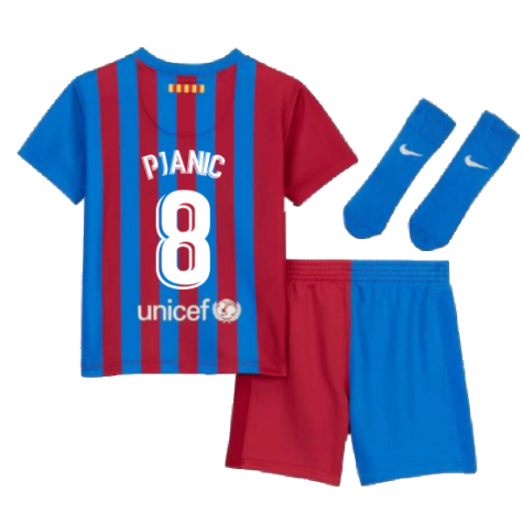 2021-2022 Barcelona Infants Home Kit (PJANIC 8)