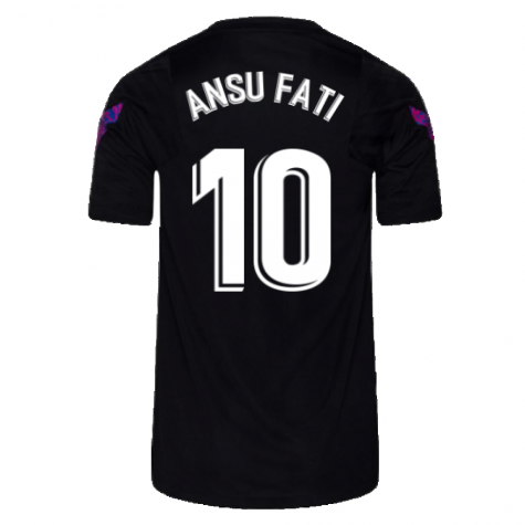 ansu fati black jersey