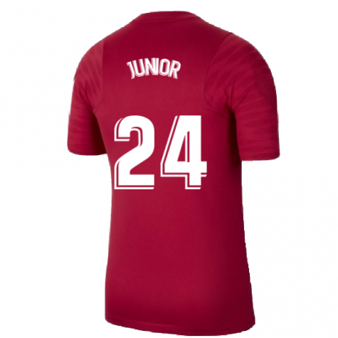 2021-2022 Barcelona Training Shirt (Noble Red) (JUNIOR 24)