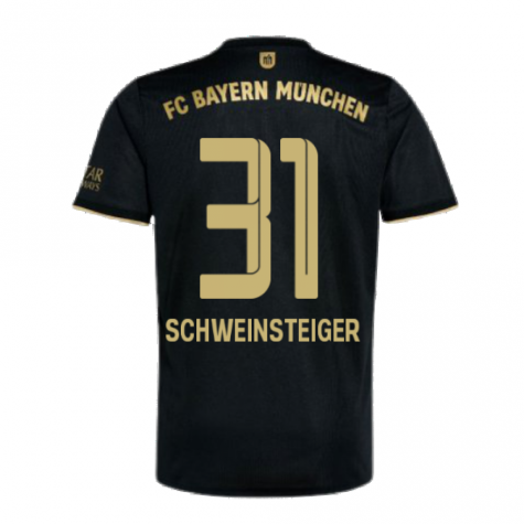 2021-2022 Bayern Munich Away Shirt (SCHWEINSTEIGER 31)