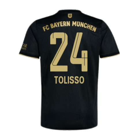 2021-2022 Bayern Munich Away Shirt (TOLISSO 24)