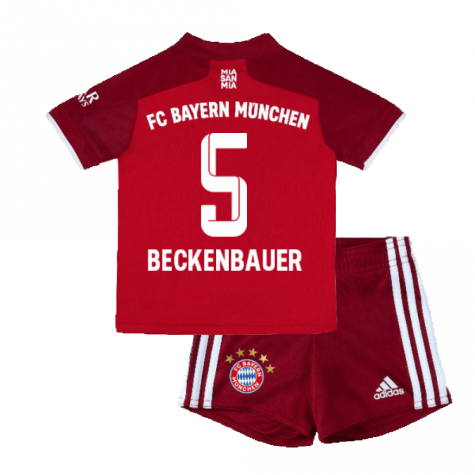 2021-2022 Bayern Munich Home Mini Kit (BECKENBAUER 5)