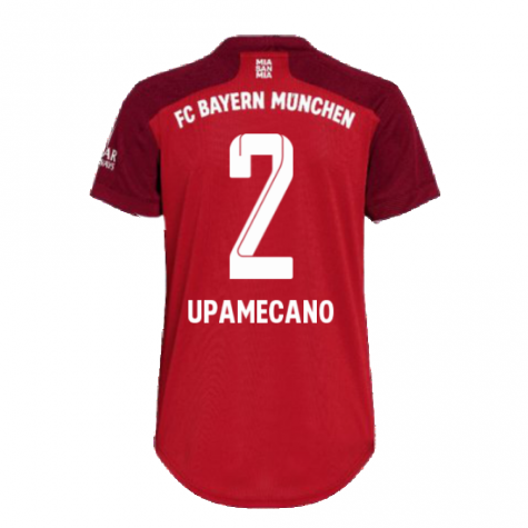 2021-2022 Bayern Munich Home Shirt (Ladies) (UPAMECANO 2)