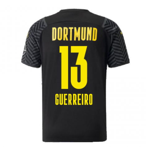 2021-2022 Borussia Dortmund Away Shirt (GUERREIRO 13)