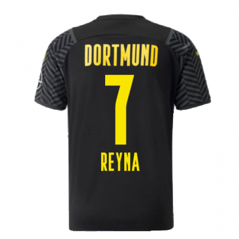 2021-2022 Borussia Dortmund Away Shirt (REYNA 7)