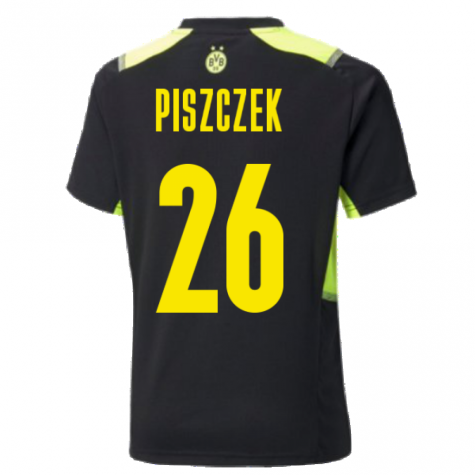 2021-2022 Borussia Dortmund Training Jersey (Black) (PISZCZEK 26)