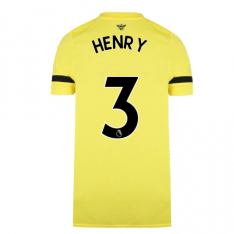 2021-2022 Brentford Away Shirt (HENRY 3)